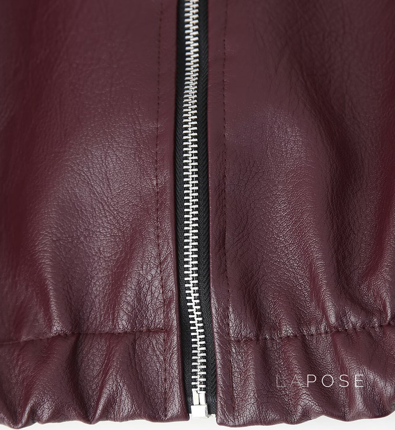 Brenna Lapel Faux Leather Jacket [UXY6INN2]