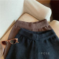 Bria Knit Wide-Leg Shorts [08YHYV76]