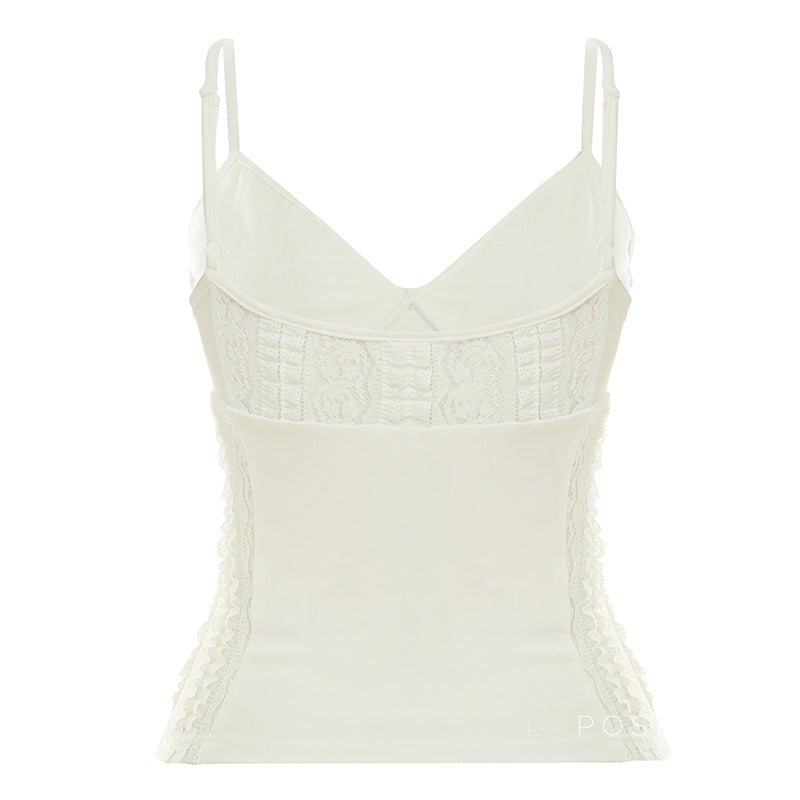 Brianny Knitted Lace Cami