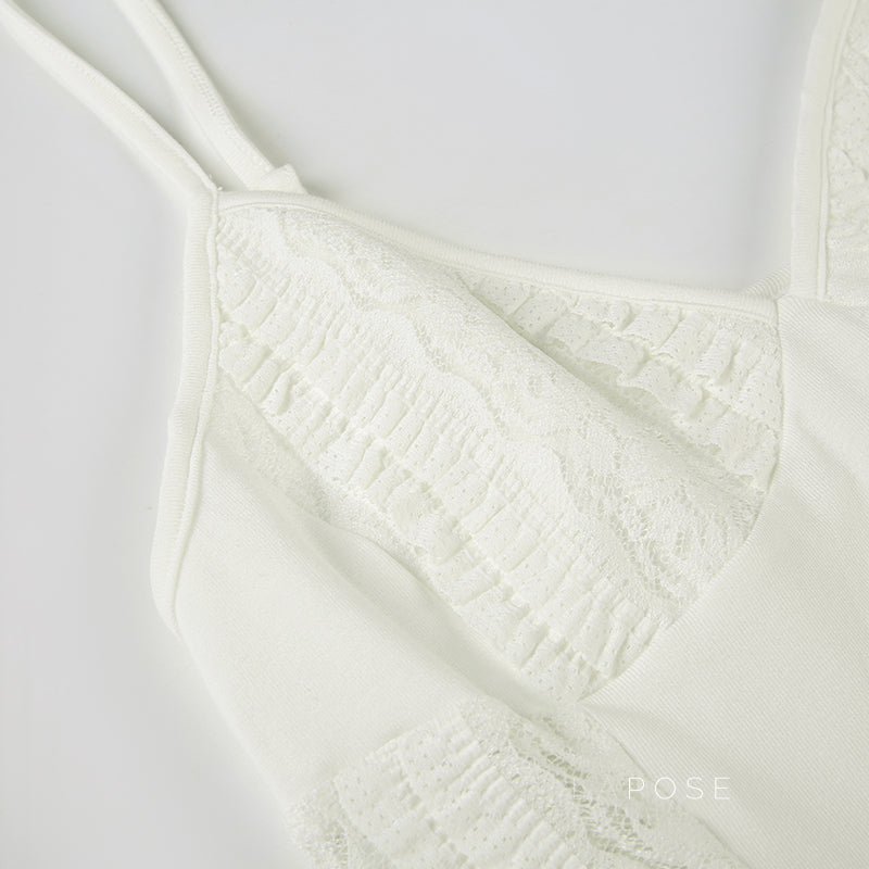 Brianny Knitted Lace Cami