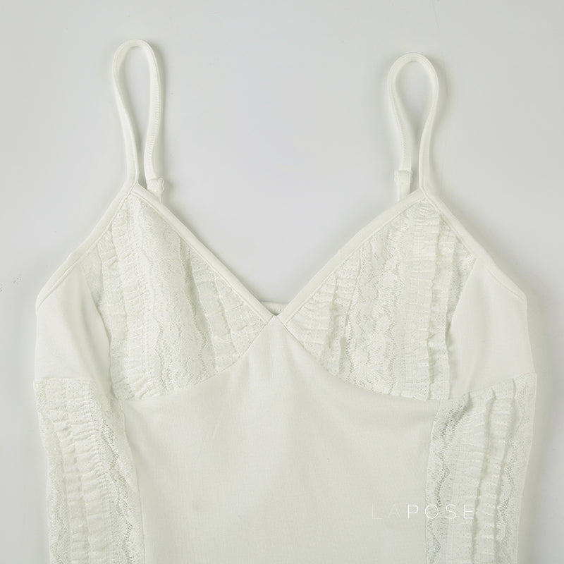 Brianny Knitted Lace Cami