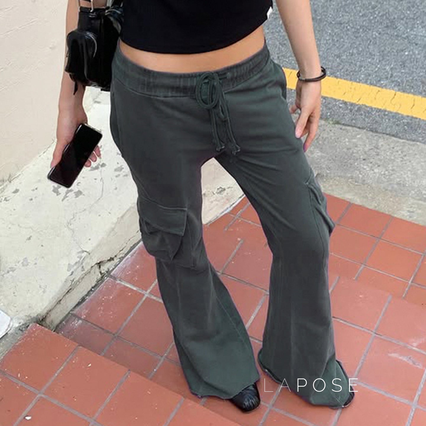 Bridgette Patchwork Knit Pants [AZ3I3E6D]