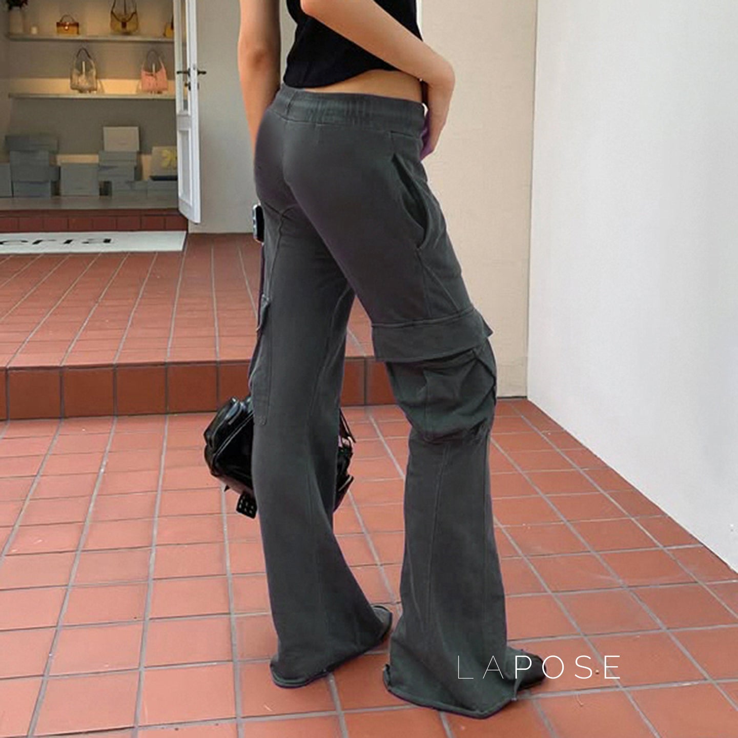 Bridgette Patchwork Knit Pants [44AV5TV2]