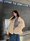 Brisa Plush Faux Fur Coat [B0PBTCO8]