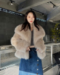 Brisa Plush Faux Fur Coat [YK7E3OX0]