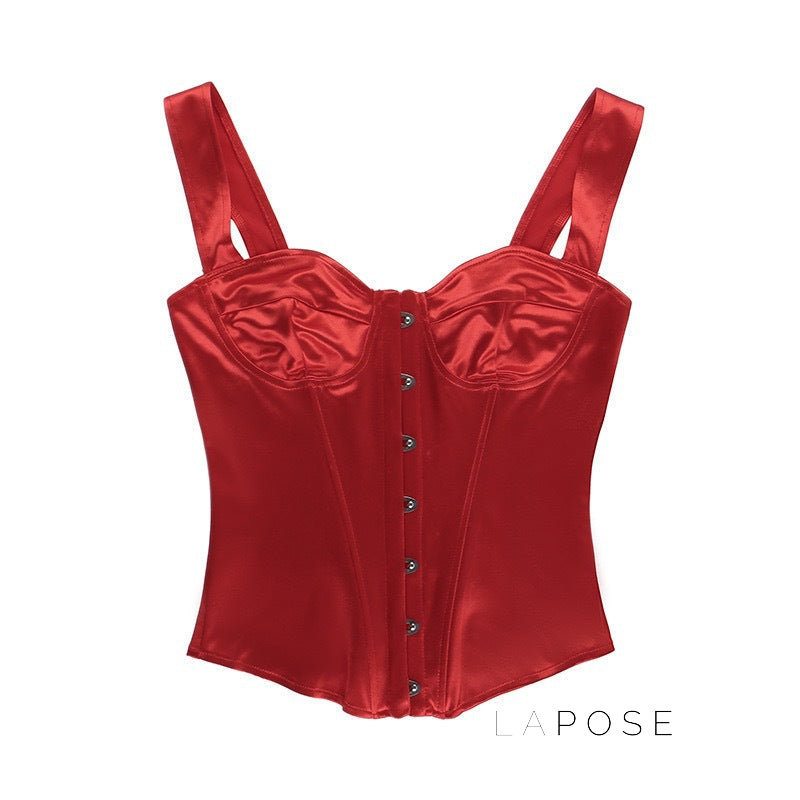 Brithany Buckle Backless Top [4KPD6E7I]