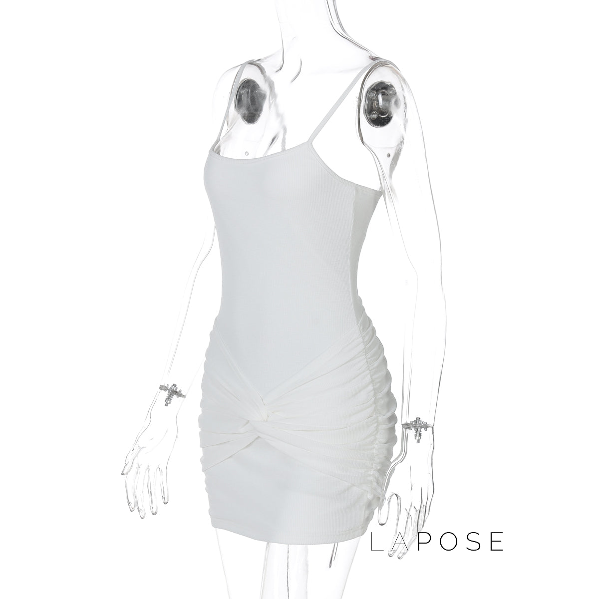 Brookelyn Strappy Ruched Mini Dress [YCFOHBJT]