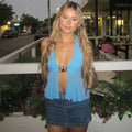 Brylei Mesh Halter Top
