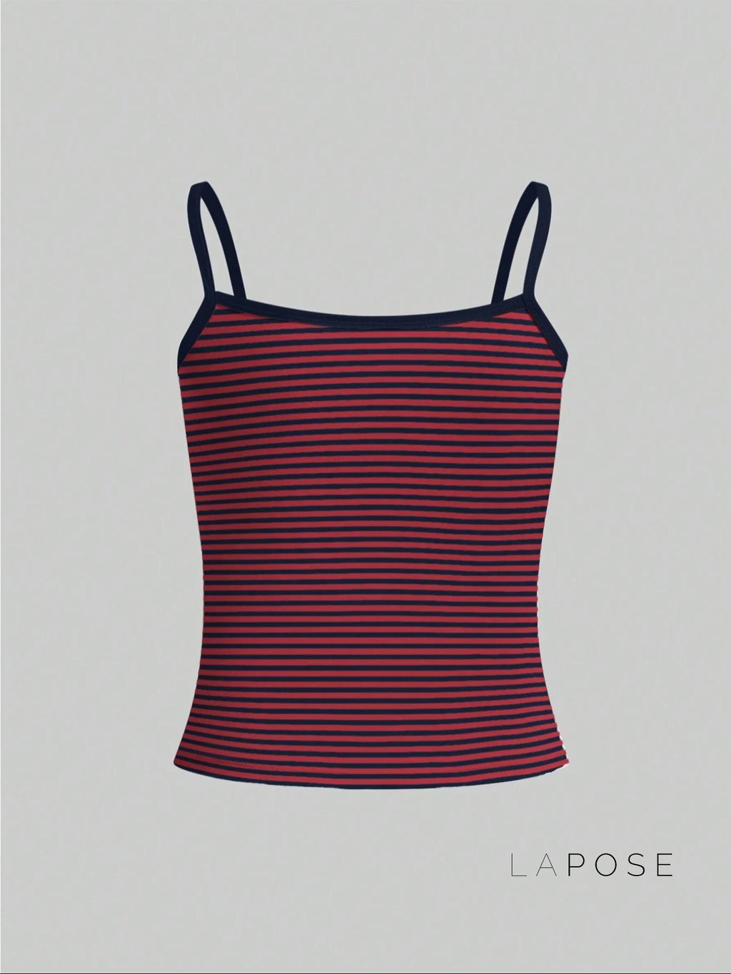 Brystol Striped Camisole Crop Top [GDH2YQ8Q]