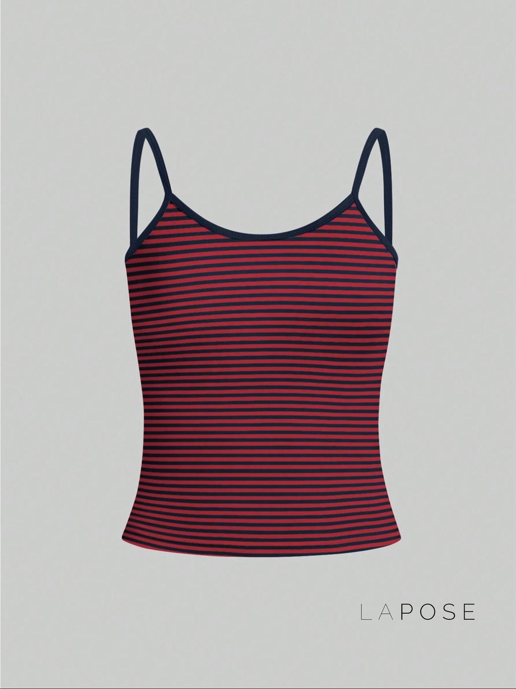 Brystol Striped Camisole Crop Top [H2LT8VI1]
