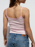 Brystol Striped Camisole Crop Top [8FFXQUWX]