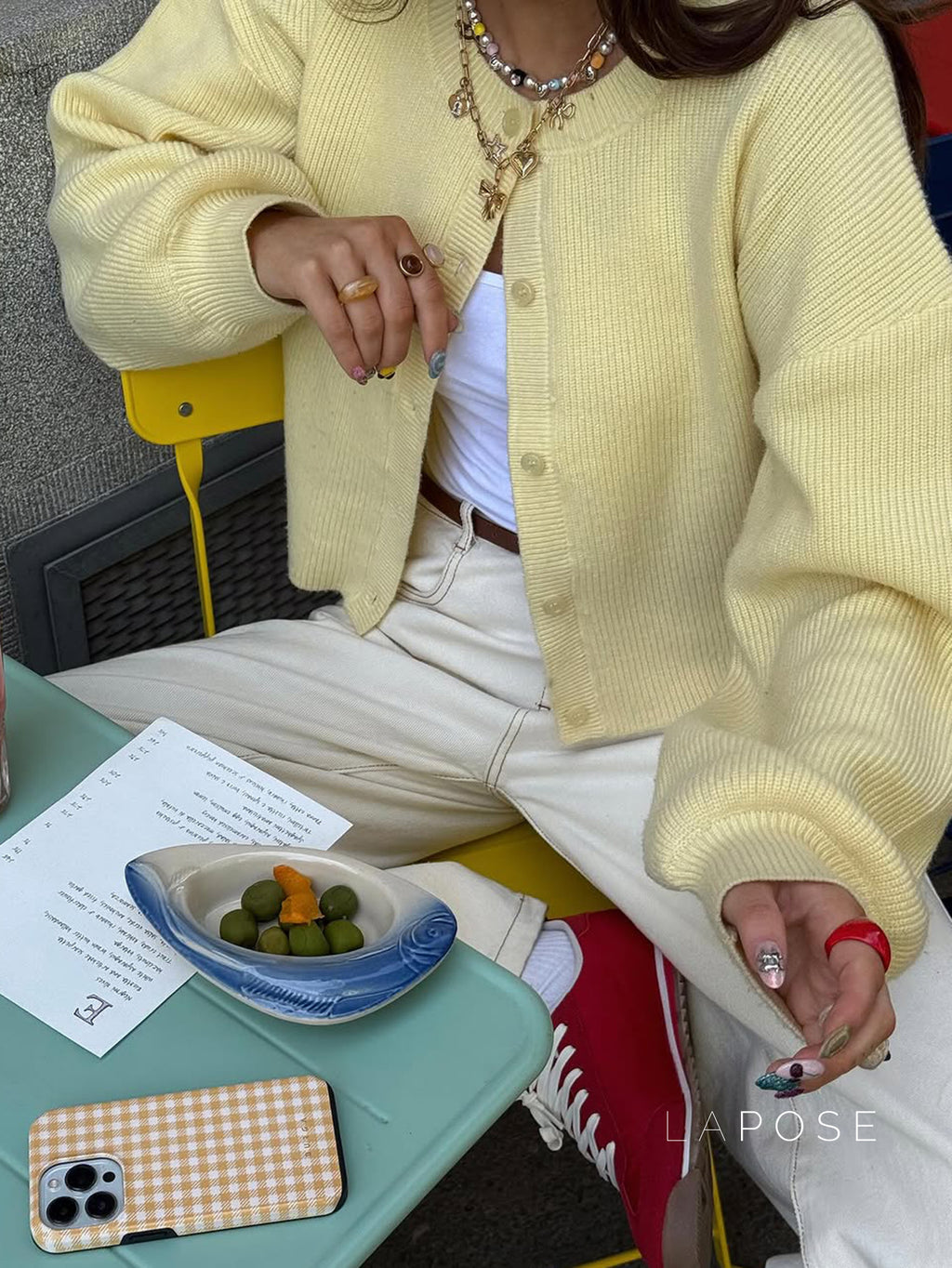 Caeli Cozy Button Knit Cardigan [RQ9JV6M4]