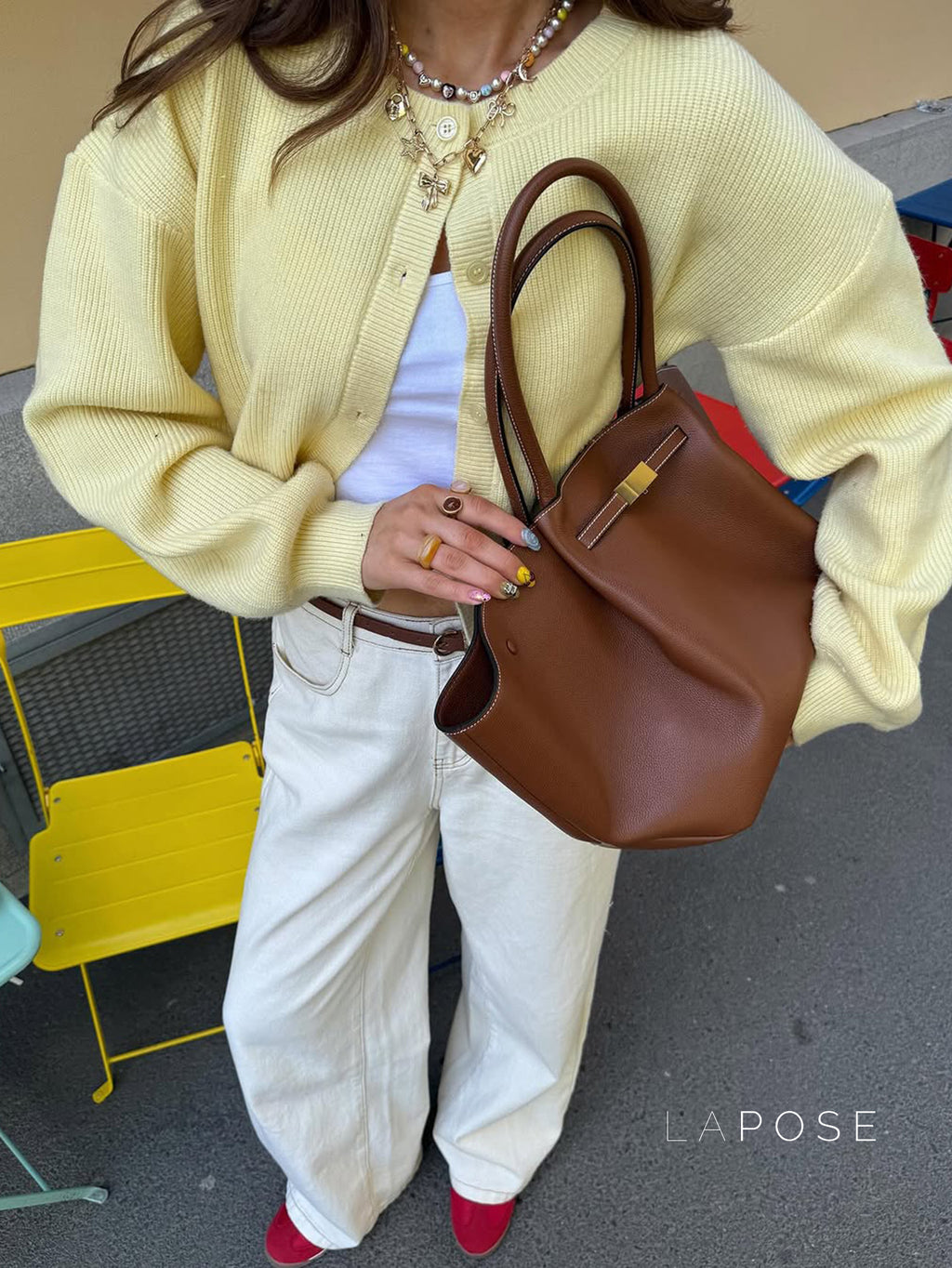 Caeli Cozy Button Knit Cardigan [Y31U5VZJ]