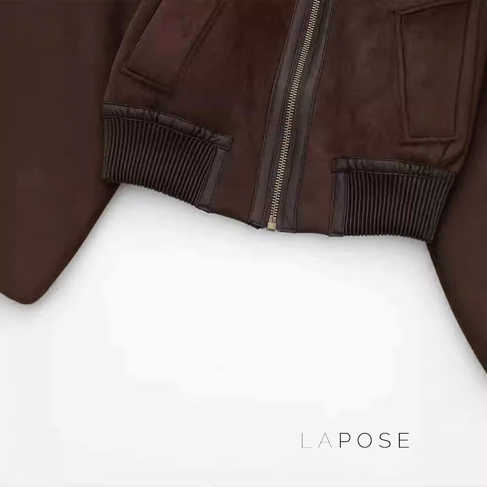 Camelia Quilted Fur Collar Jacket [JREPTYR5]