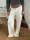 Cana Drawstring Knit Wide-Leg Pants [Q1AGPQQF]