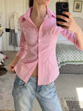 Caraline Polka Dot Polo Top [514Z0XC2]