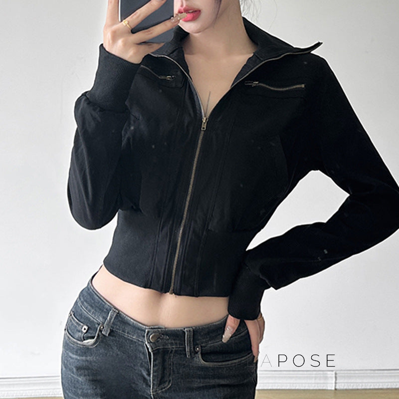 Carlynn Striped Bomber Jacket [KAKPD5VL]