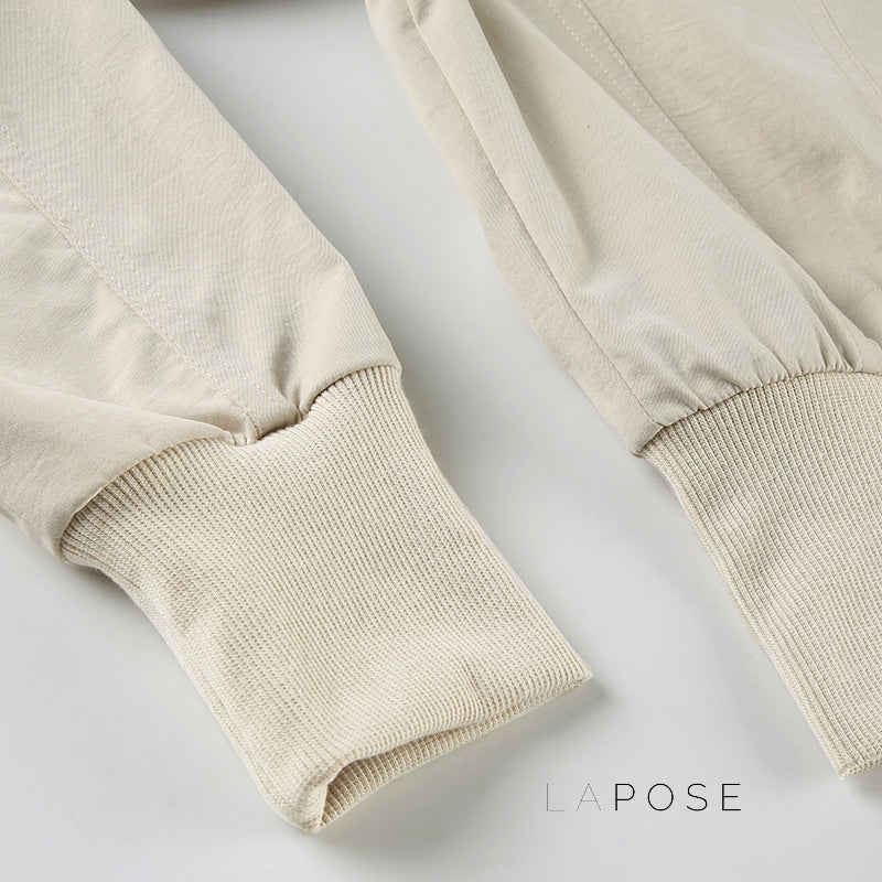 Carlynn Striped Bomber Jacket [PD6316Q6]