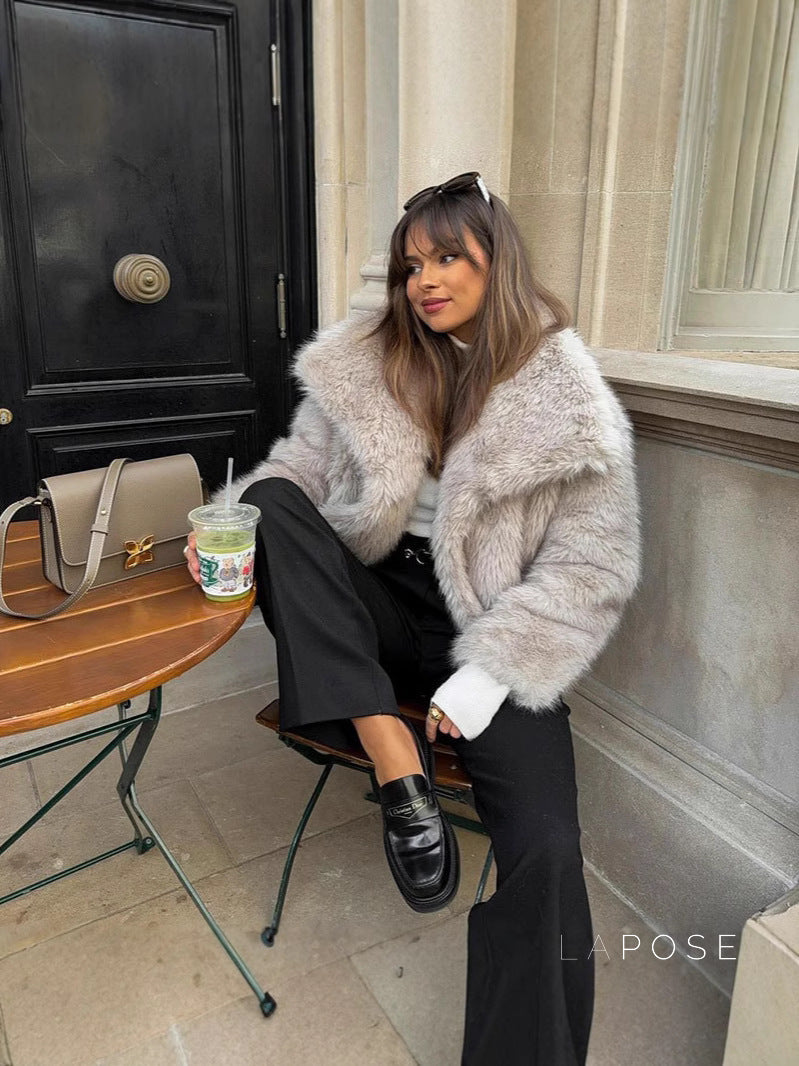 Carrigan Faux Fur Coat [4SI607NW]