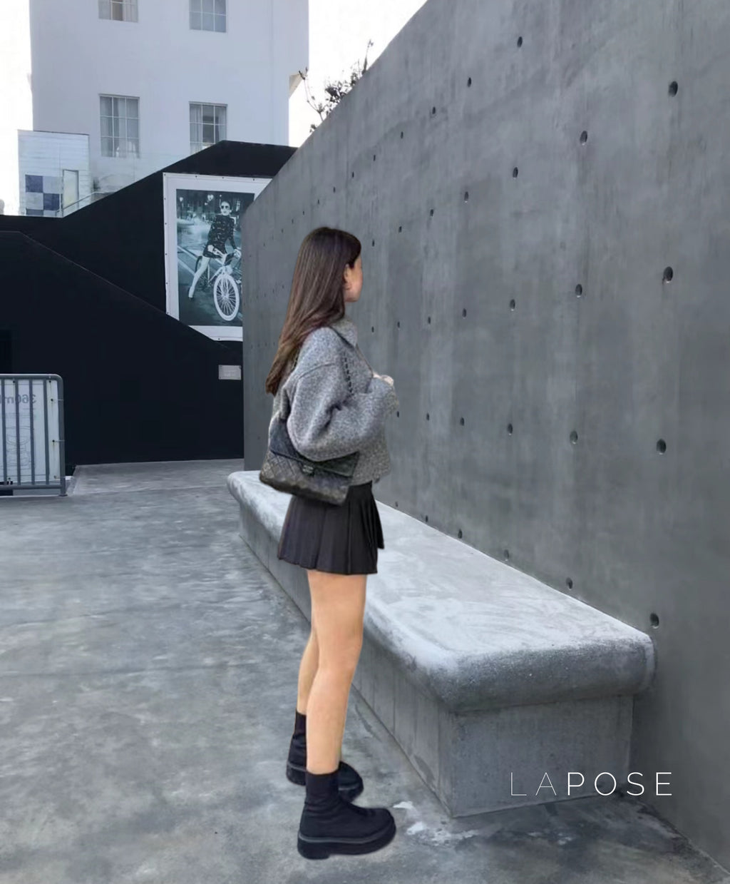 Caterina Cropped Cape Jacket [U2MWV3Q5]