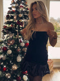 Catherine Velvet Backless Mini Dress [V7VVO3YN]