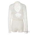 Cattleya Lace Cut-Out Short Set [G1AM2A0G]