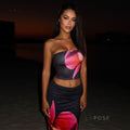 Caylie Floral Maxi Skirt Set