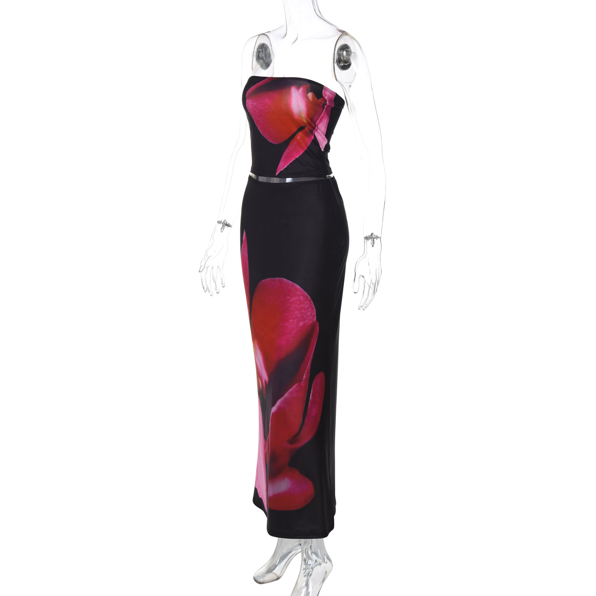 Caylie Floral Maxi Skirt Set