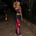 Caylie Floral Maxi Skirt Set