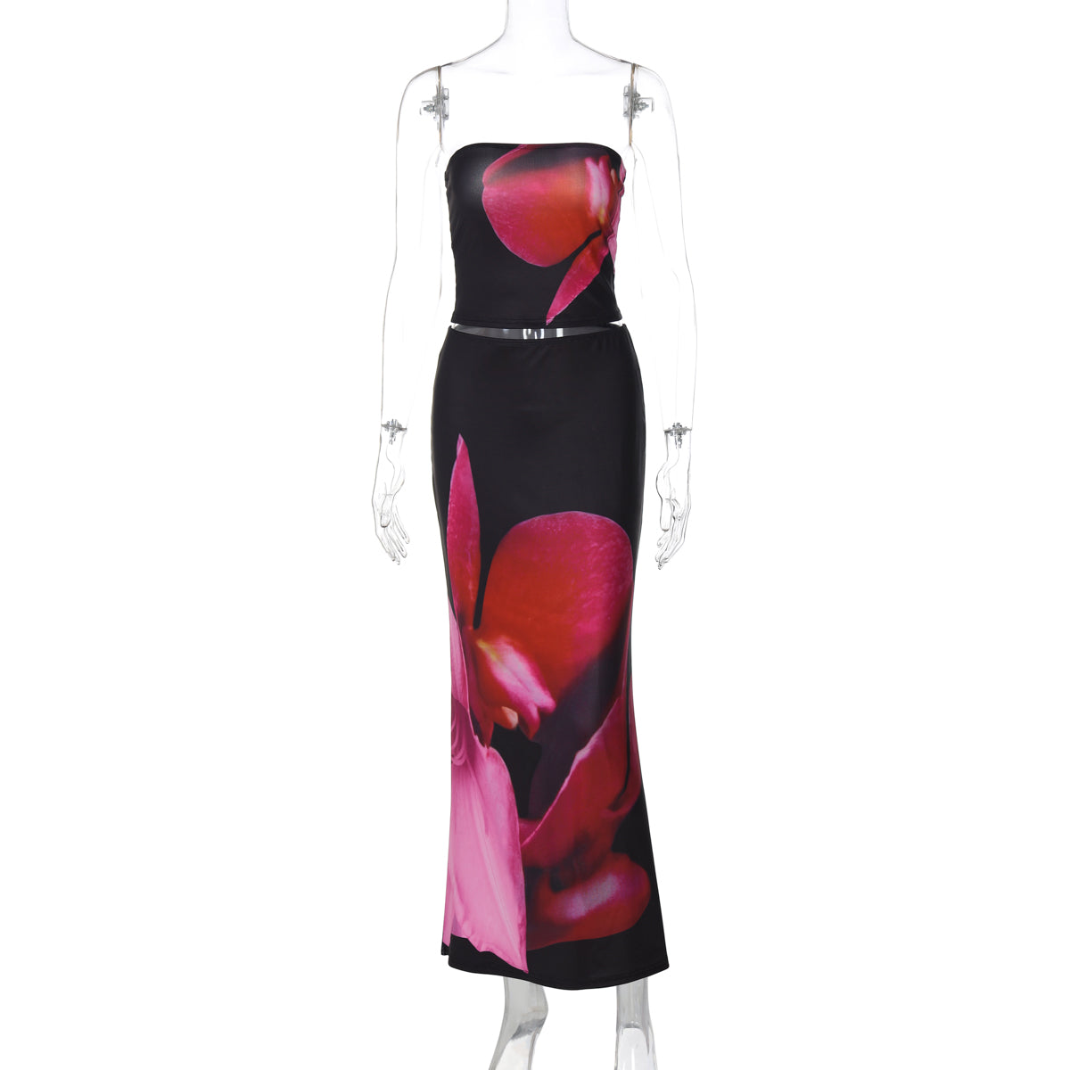 Caylie Floral Maxi Skirt Set