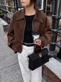 Celestine Cropped Lapel Jacket [LLSHEHQW]
