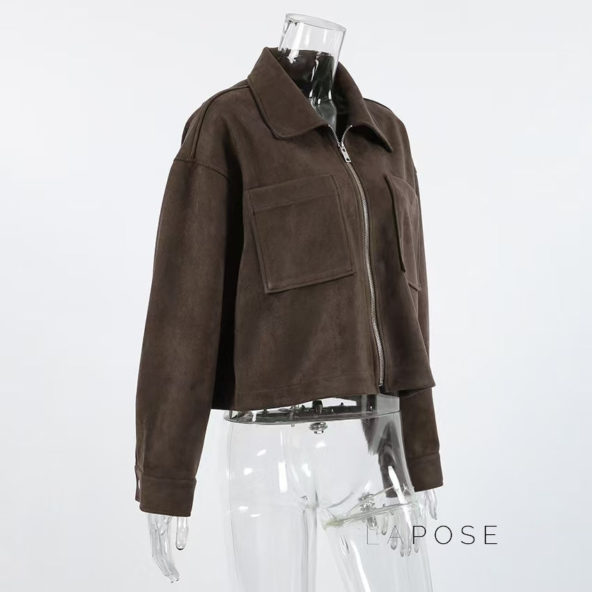 Celestine Cropped Lapel Jacket [6XJO7N1L]