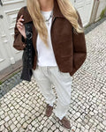 Celestine Cropped Lapel Jacket [EHVTIHZO]