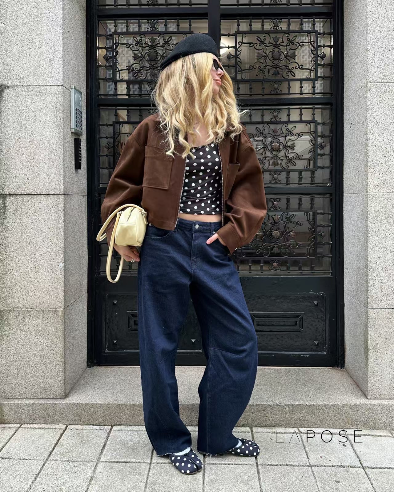 Celestine Cropped Lapel Jacket [ZE9BQ3AX]