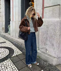 Celestine Cropped Lapel Jacket [YFSZB4PK]