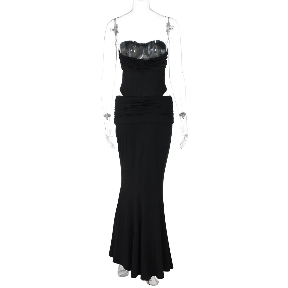 Celia Strapless Bodysuit Maxi Set