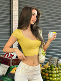 Chasidy Waist-Cinching Crop Top [8RYDCPNC]