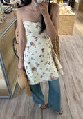 Chaya Strapless Floral Mini Dress [Y2FFUZME]