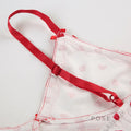 Ciera Heart Print Lace Short Set [9P1FA4GM]