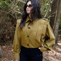 Cierra Pleated Cropped Windbreaker [FY6DB08A]