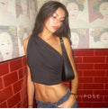 Clarabelle One Shoulder Crop Top [OO8D7Q4H]