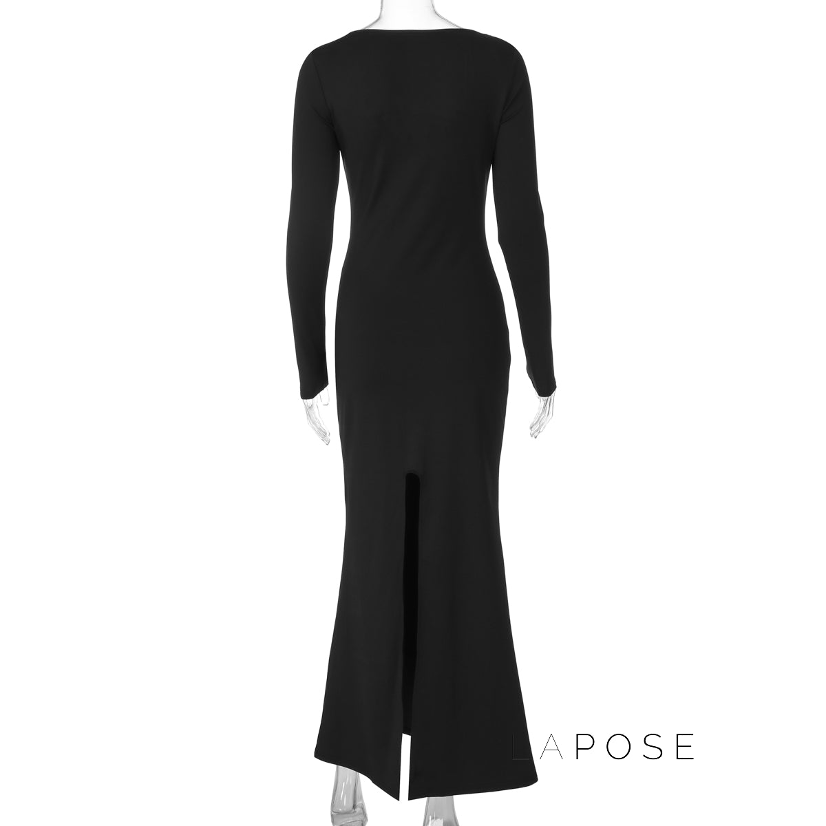 Clare Square-Neck Tie Bodycon Dress [9V3CBAAB]