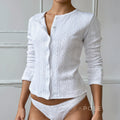 Cloe Jacquard Knit Cardigan [8JKU1QV5]