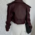 Cody Faux Leather Moto Jacket [33460DSE]