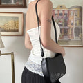 Colby Faux Layered Halter Top