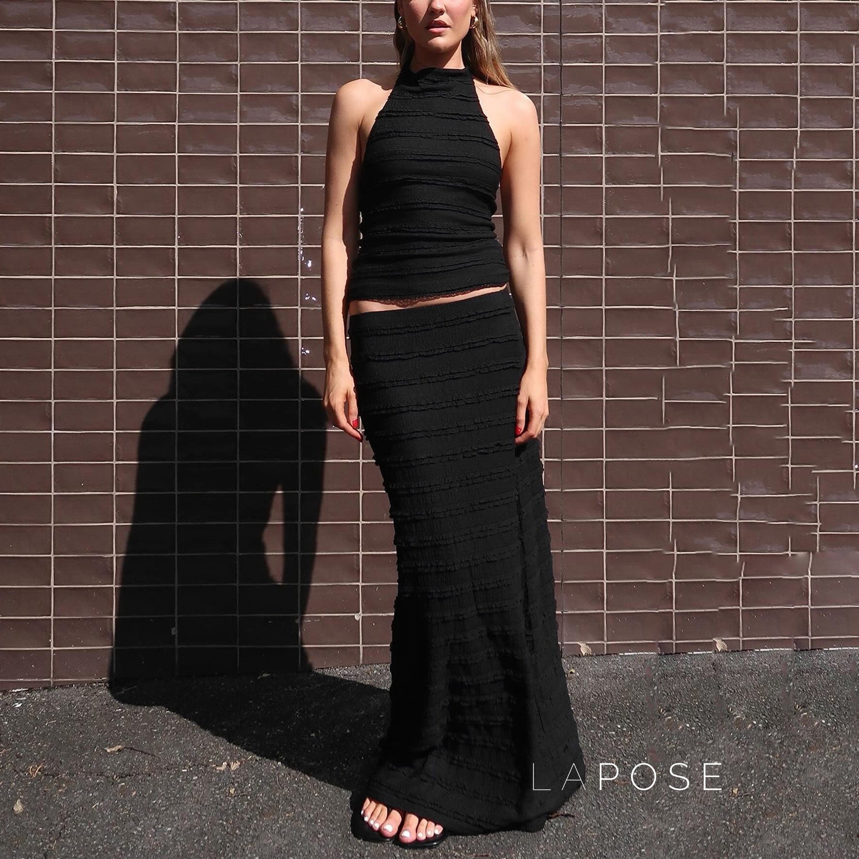 Connor Halter Midi Skirt Set [YJ91AZCO]