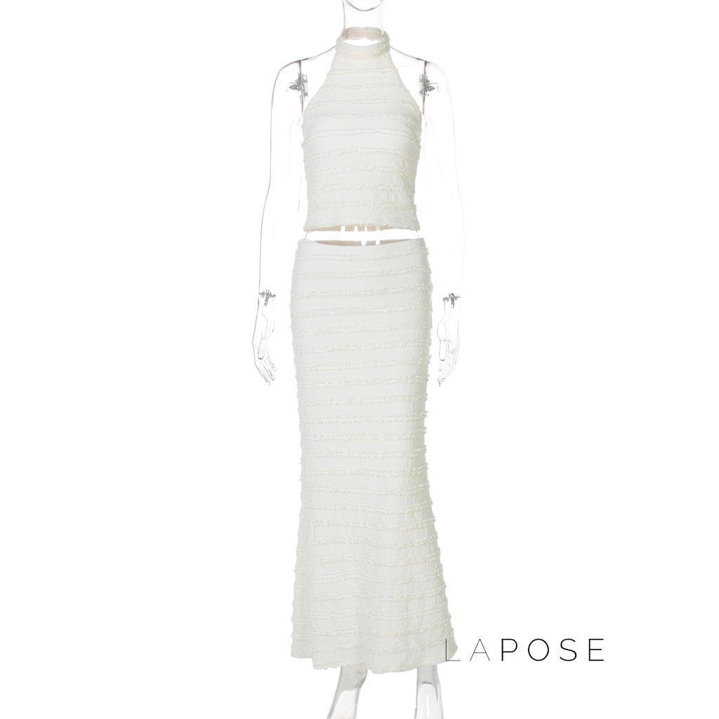 Connor Halter Midi Skirt Set [XAOJP32V]