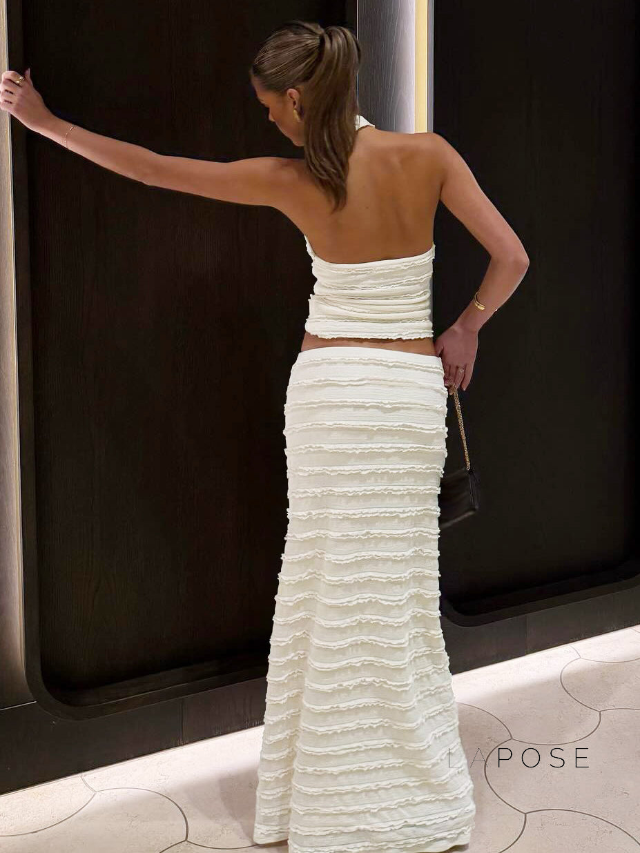 Connor Halter Midi Skirt Set [L9407GZJ]