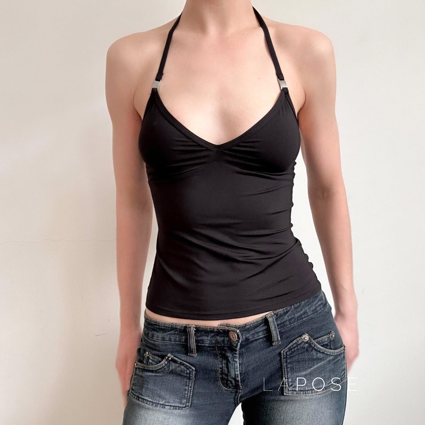 Coraline Metal Halter Top [FH9PJH3V]