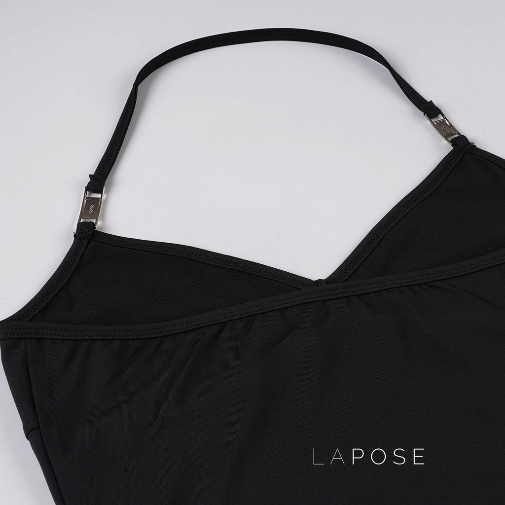 Coraline Metal Halter Top [OJ10C1AI]